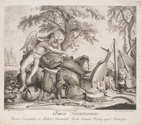 KG 15102
<br/>
Amor de kunsten overheersend
<br/>
<em>Winstanley, Hamlet (1698-1756)</em>